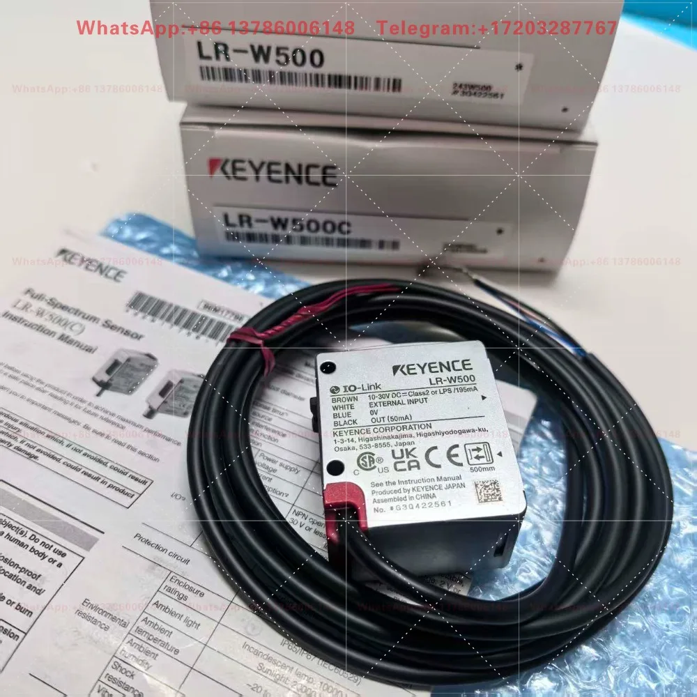 LR-W500LR-W500C White Color Sensor Color Code Optoelectronics Original