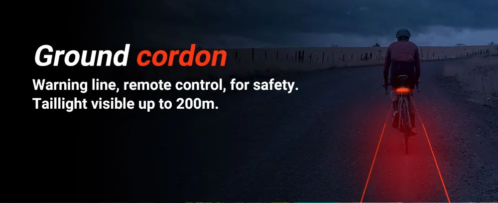 المحمولة القابلة لإعادة الشحن LED USB الدراجات الدراجة الخفيفة COB الذيل ضوء دراجة الضوء الخلفي