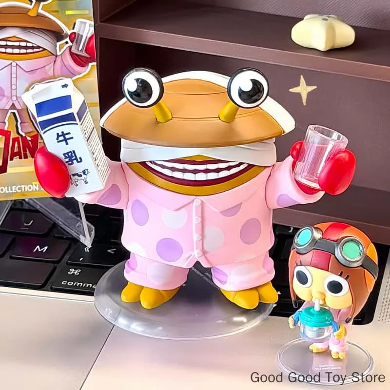 New Hot Toys Dandadan Cosbi Collection Series 2 Blind Box Turbo Granny Figure Anime Peripherals Ornament Toy  Birthday Gift