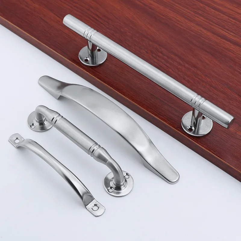 Stainless steel handle surface cabinet door cabinet drawer wine wardrobe round  wholesale cylindrical