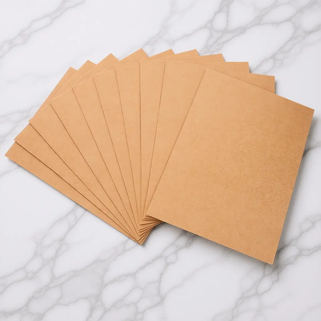 

10 Pcs Organiser Folder Holder Organizer File Portable Light Brown Accordion Office