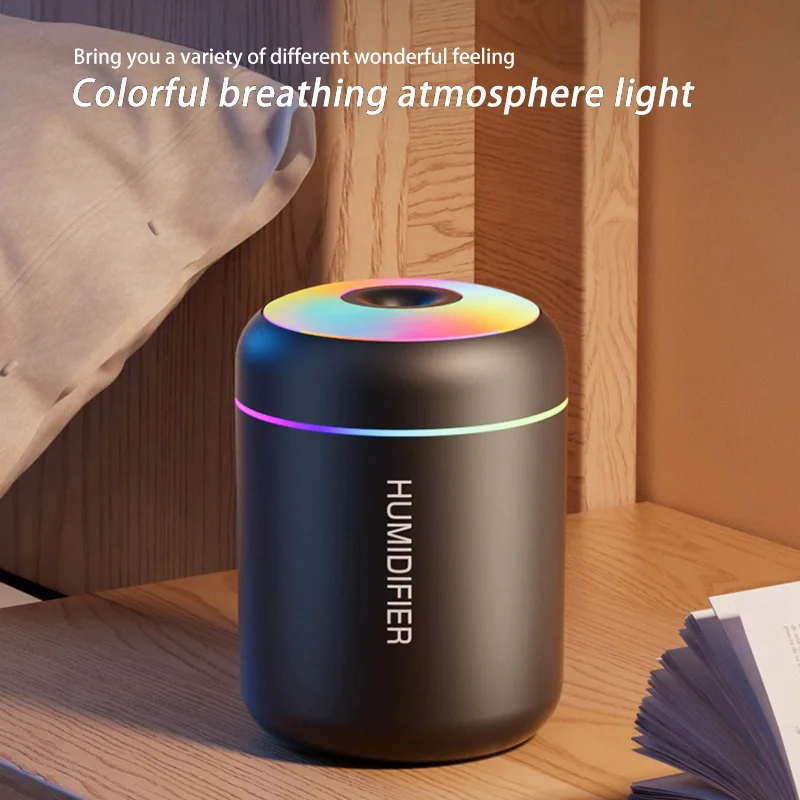 Xiaomi Desktop Humidifier Mini Dazzle Night Light USB Silent Air Humidification Machines Fine Mist Household Car Office Portable