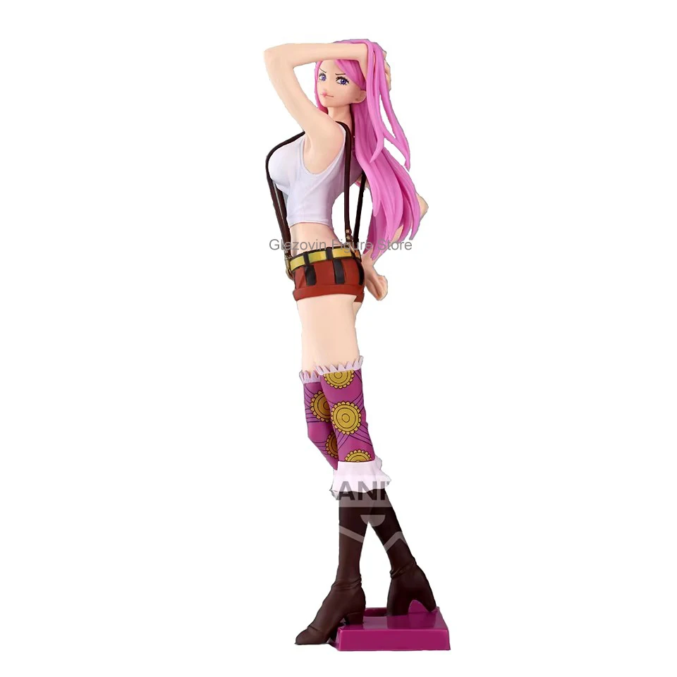 Original Banpresto japonés de una pieza Glitter & Glamours 25cm joyería Bonney modelo coleccionable figura de Anime juguete de acción al por mayor