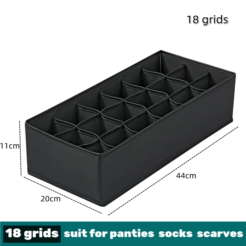 Organizer für Unterwäsche, Socken, BHs, Hosen, Schals, Krawatten, Aufbewahrungsbox, Jeans, Kleidungsorganisation, Trennwände für Schubladen, Kleiderorganizer