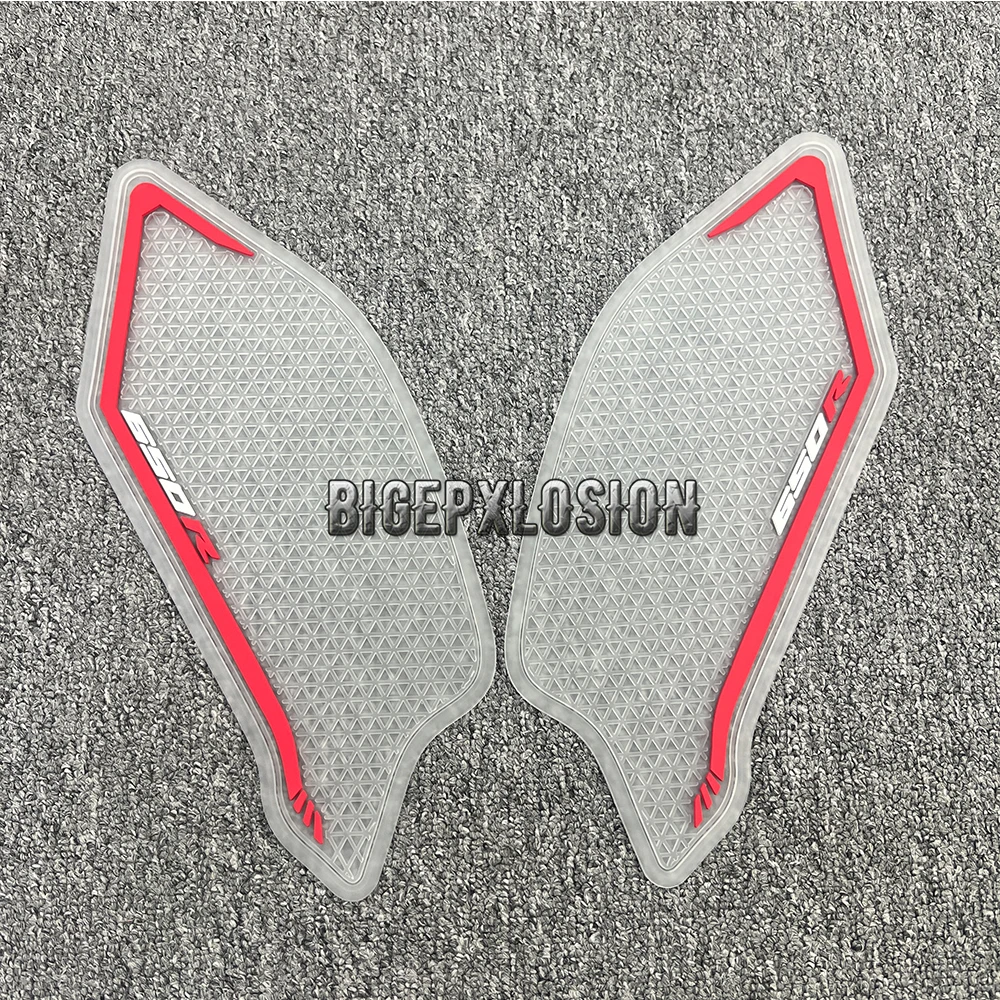 

CBR650R NEW -Side Fuel Tank Pad Tank Pads Protector Stickers Decal Gas Knee Grip Traction Pad Tankpad For Honda CB650R 2019-2024
