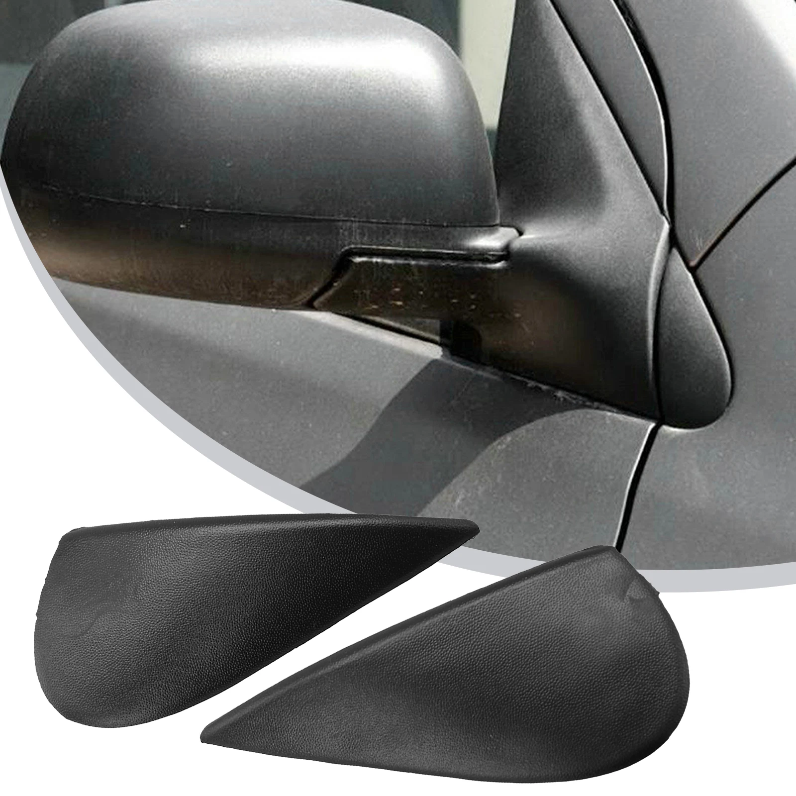 For Nissan Sedan Corner Mirror Covers with Clip On Attachment Perfect Compatibility with Various Models from '12 '19