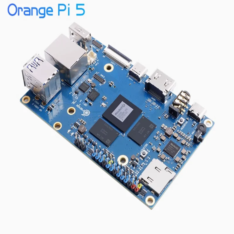 Orange Pi 5 4G 8G 16G 32G Single Board Computer RK3588 PCIE Module External WiFi-BT SSD 8K