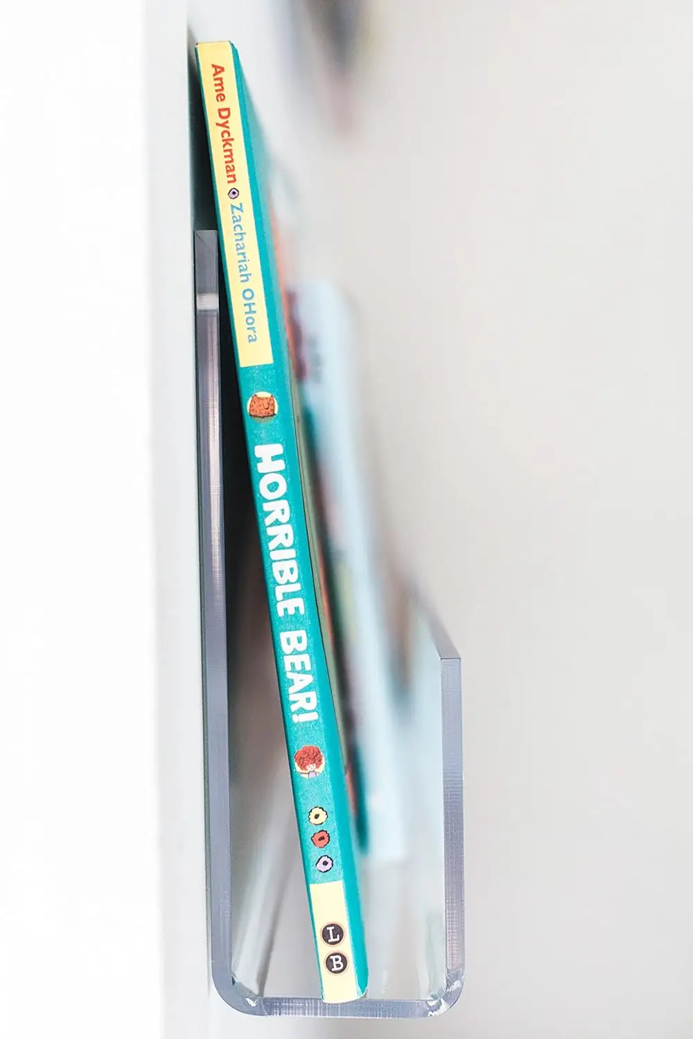 Peekaboo-prateleiras acrílicas claras, 36 polegadas, conjunto de 2