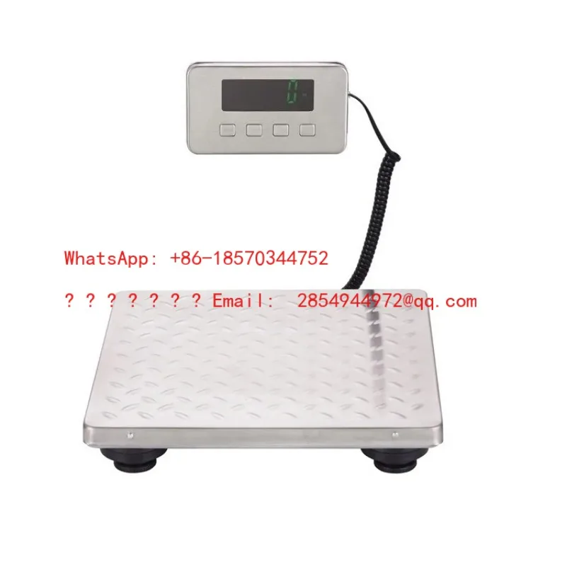L  Stainless Steel Platform Scale Floor Weight 200kg Scale Electronic Weighing Limited Time Discount High Cost Performance