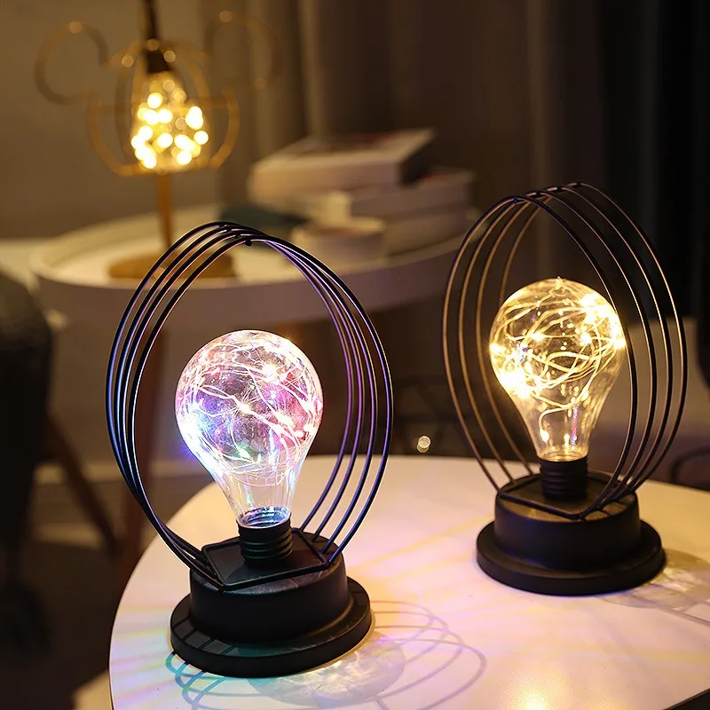 

Светодиодные, декоративные, декоративные светильники в форме комнаты для девочек, ночные светильники, мечтательные светильники из медной проволоки