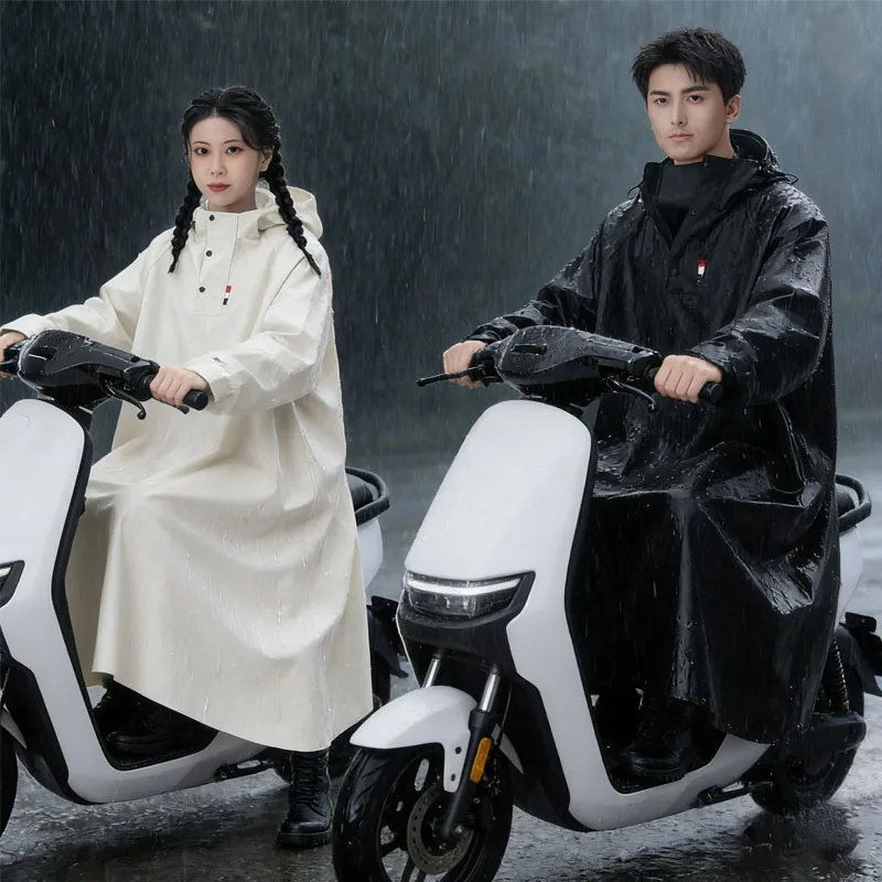 

Мужской Оксфордский мотоциклетный плащ с защитой от воды, дождевик, водонепроницаемый отдельный дождевик для всего тела, защитное пончо для ежедневной езды