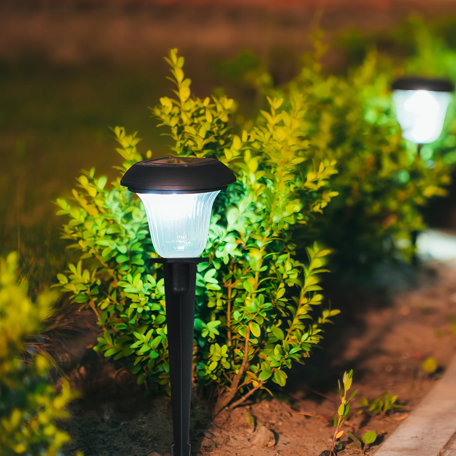 

4pcs LED Tree Light Stakes 160mm Ground Spike Accessories Solar Pathway Yard Lawn Garden Lights Durable Aluminum Outdoor