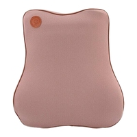 Car Office Seat Chair Memory Foam Lumbar Back Support Cushion Pillow Beige