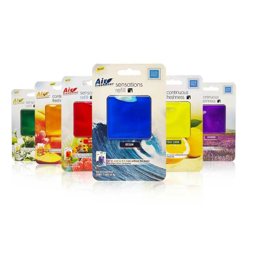Perforated Membrane Car Air Freshener - Peel & Use Liquid Essential Oil, Car & Home Dual Use, Long-Lasting Fragrance