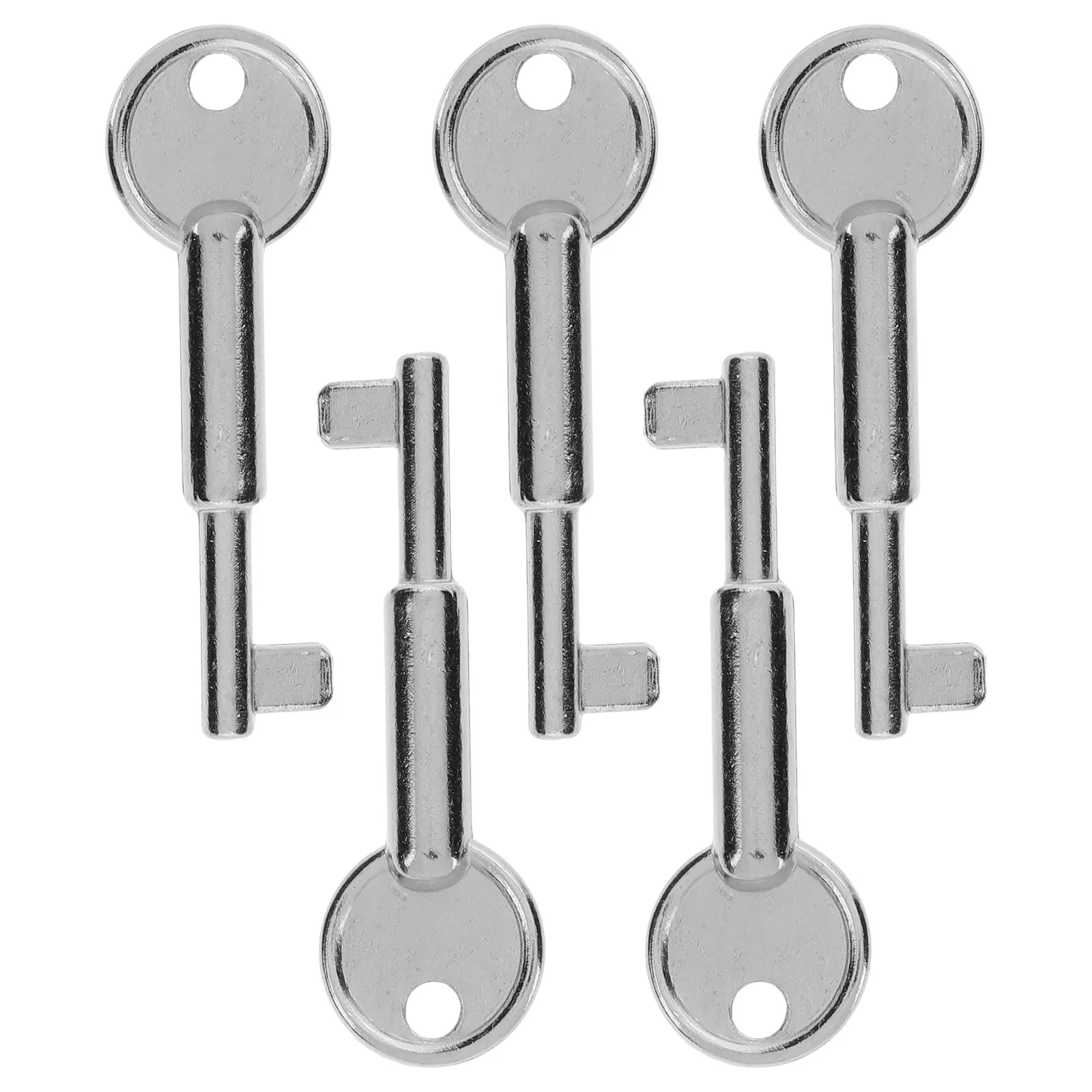 

5pcs Emergency Stop Switch Key Replacement Push Metal Keys Buttons Wired Durable Smooth Surface Effortless Operation Practical
