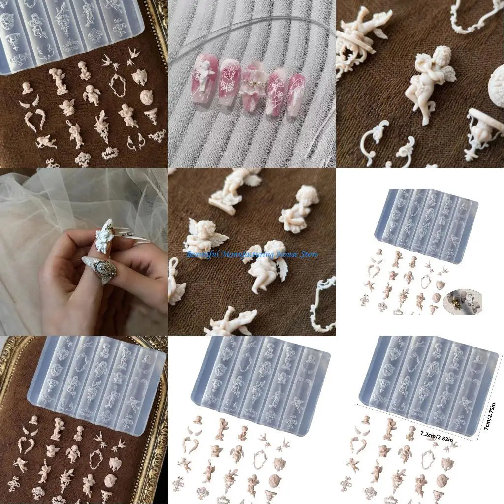 

E56A Handicraft Tool Silicone Mold for Jewelry Making and Craft Enthusiasts Creating