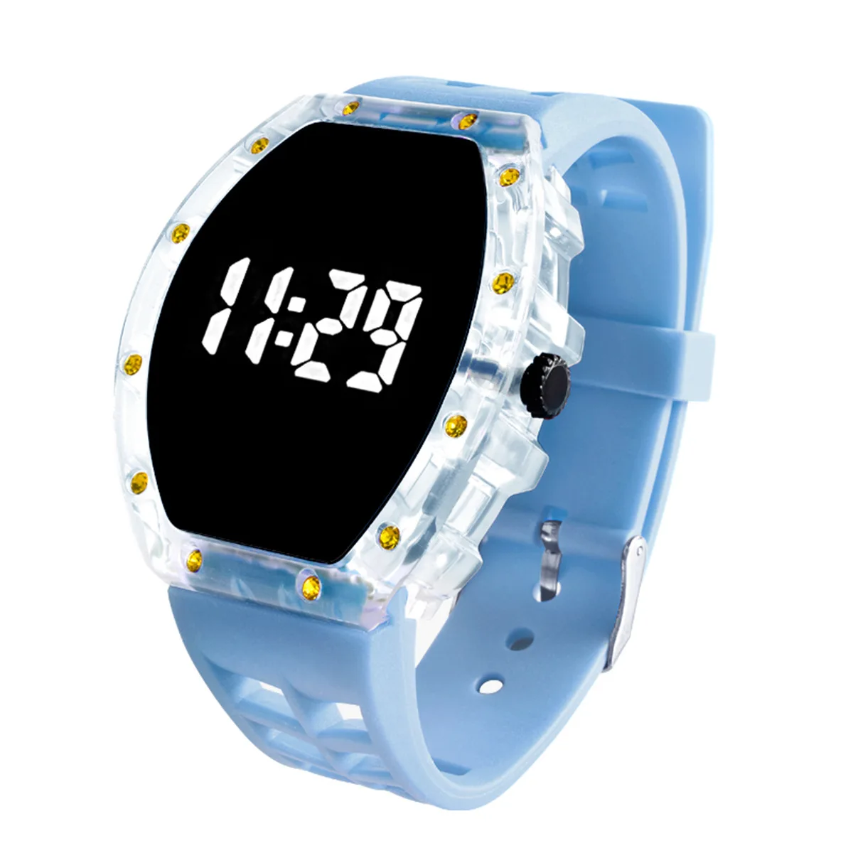 Fashionable Children's Digital Wristwatches for Middle School Students - Stylish and Cool Timepieces for Boys and Girls