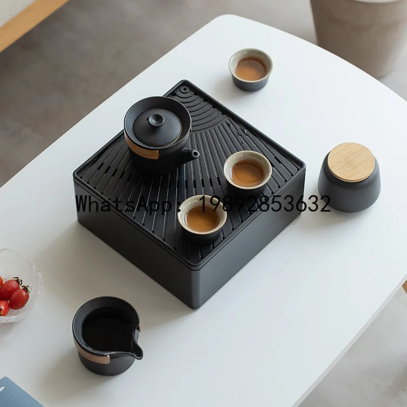 PYJ car tea set Kuaike cup portable outdoor tea cup Kung Fu tea set