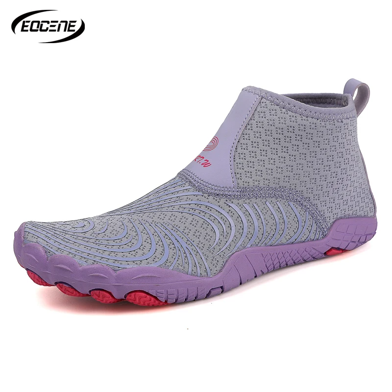

EOCENE High-Top Water Shoes for Hiking Indoor Jump Rope Aerobics Yoga Water Land Wear Barefoot Swim Shoes Men Women Beach Sandal