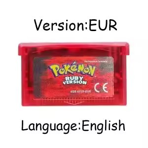 USA/EUR/ESP/ITA/NOE/FRA Pokemon Series Video Game Cartridge Pokemon Emerald FireRed LeafGreen Ruby Sapphire for GBA - Image 15