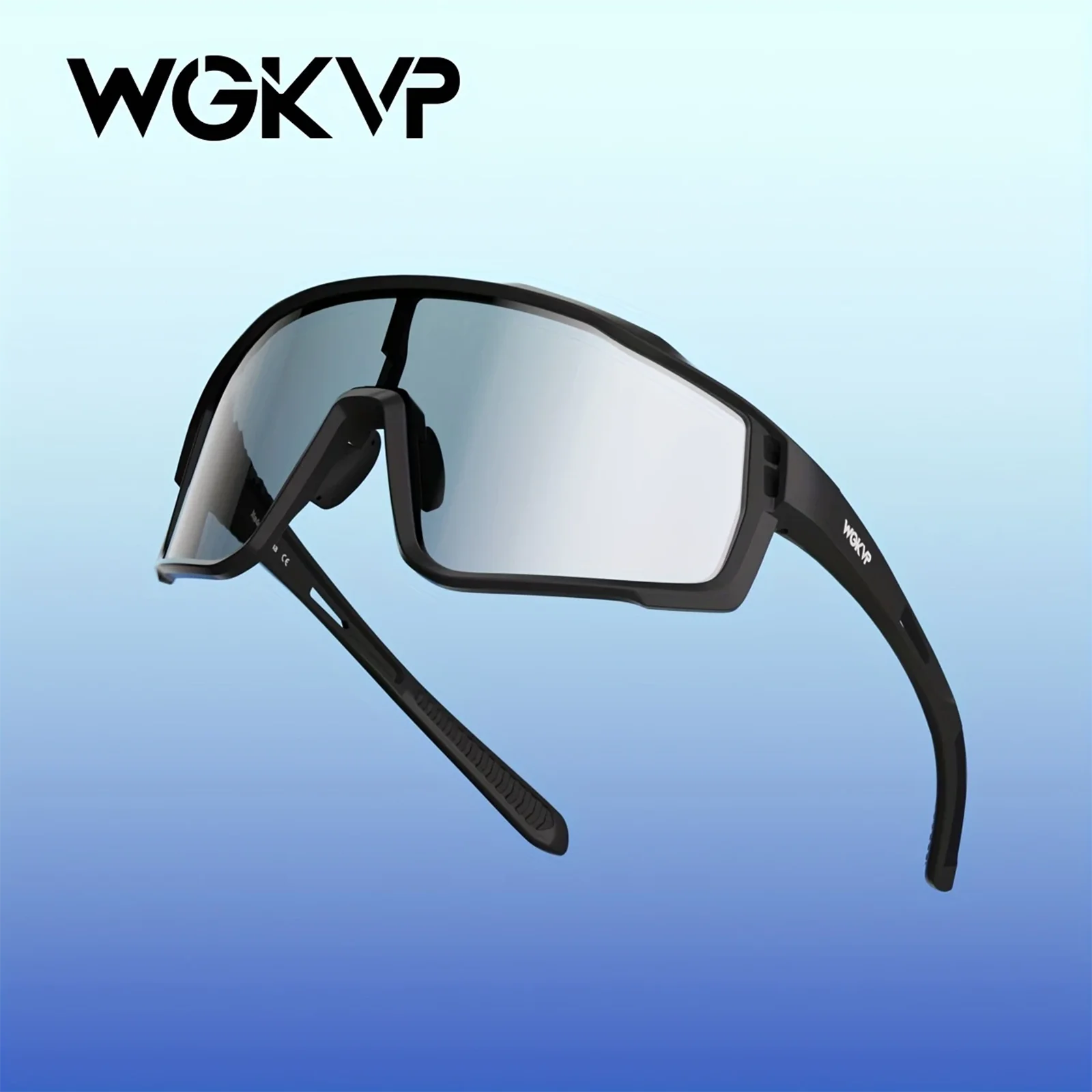 

WGKVP Sports Glasses for Men and Women, Anti-fog Bike Glasses, Sunglasses Suitable for Cycling Running Hiking Outdoor