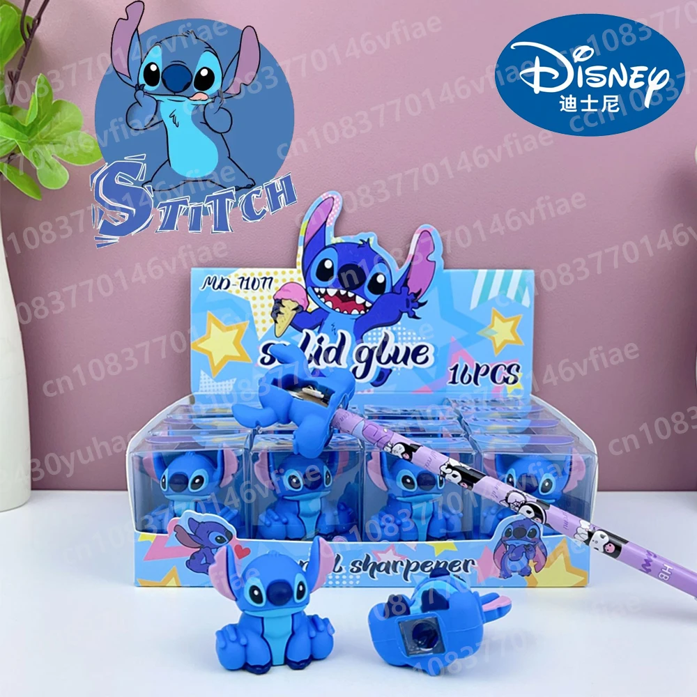 

Stitch Disney Stationery Pencil Random 1/3 Pcs Cartoon Pencil Sharpener Anime Doll Portable Pencil Sharpener Office Supplies