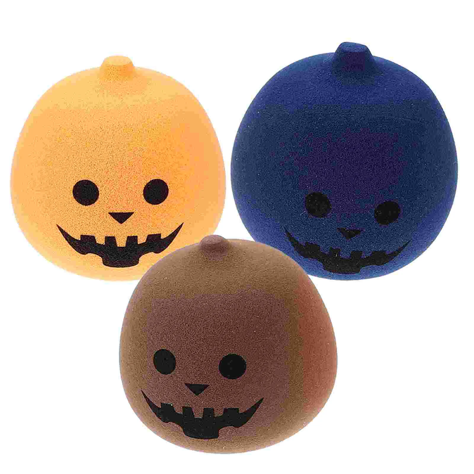 3 Pcs Makeup Sponge Blenders Halloween Egg Foundation Beauty Puff Powder Puffs