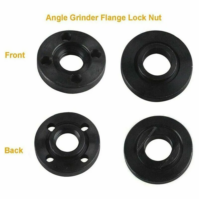 Druckplatte für Winkelschleifer 5/8-11 Zoll Flanschschlüssel Metall-Sicherungsmutter-Set Werkzeuge Makitas Schnellverschluss Ersatzteile – Detail 6