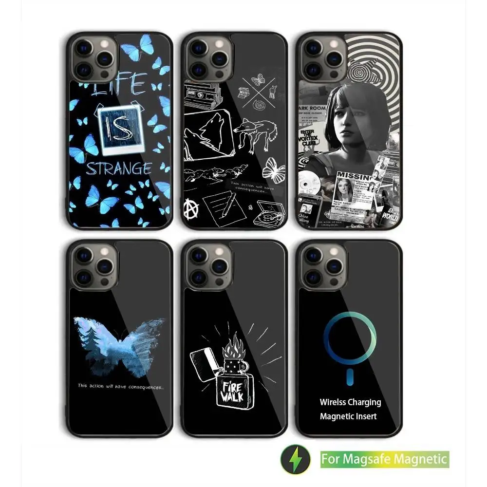 

Life Is Strange Game Phone Case For iPhone 16,15,14,13,12,11,Pro,Max,Plus,Mini,SE New Magsafe Magnetic Wireless Charging
