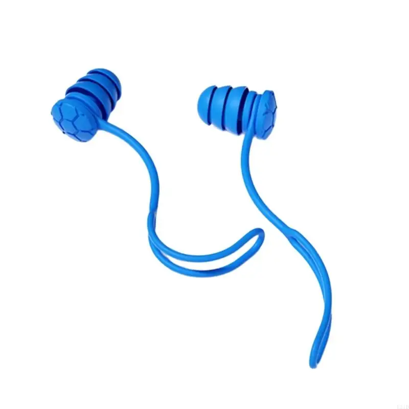 

2Pcs Earplugs for Sleeps Noise Cancelling Flexible Ear Plugs Surfing Earplugs
