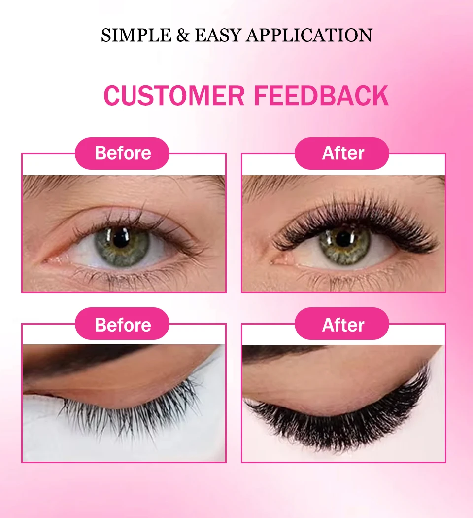 AGUUD 500 Fächer/Fächer, superschmal, lose Fächer, spitze Basis, Volumenwimpern, 4D, 5D, 6D, 7D, 8D, lose vorgefertigte dünne Wimpernverlängerungsfächer – Detail 10