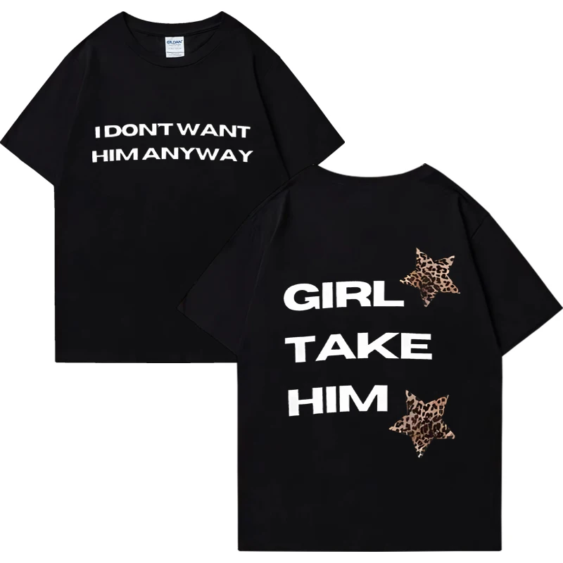 

Tate McRae It's Ok I'm Ok Graphics T Shirt Men Women ' s Casual Fashion Short Sleeve T-shirt Oversized O-Neck Cotton T-shirts