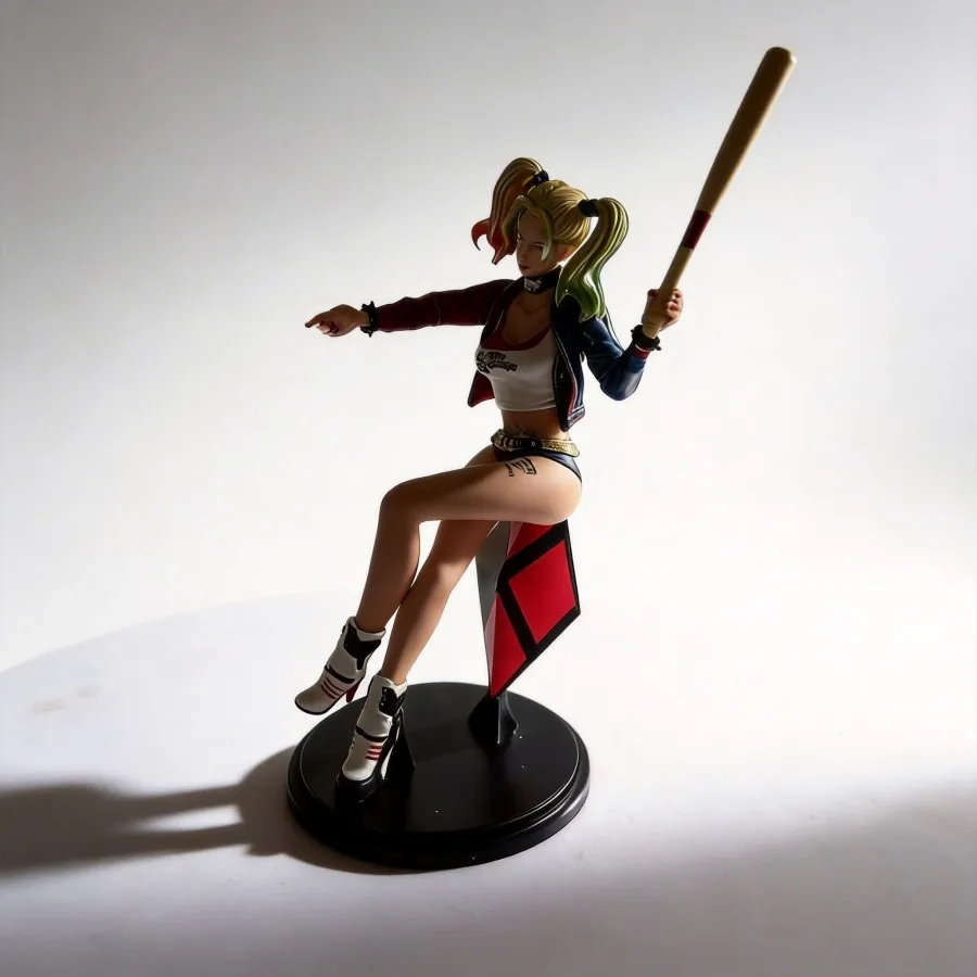 

DC Comics Harley Quinn Figure 15cm Anime Collectible for Desktop Decoration Ideal Gift for Fans Highly Detailed Design