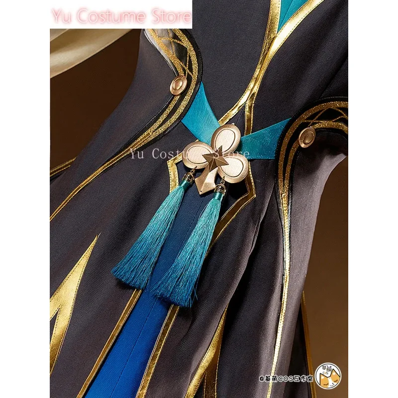 유 혼카이: 스타 레일 아벤츄린 남성 코스프레 의상 게임 애니메이션 파티 유니폼 할로윈 역할극 의상