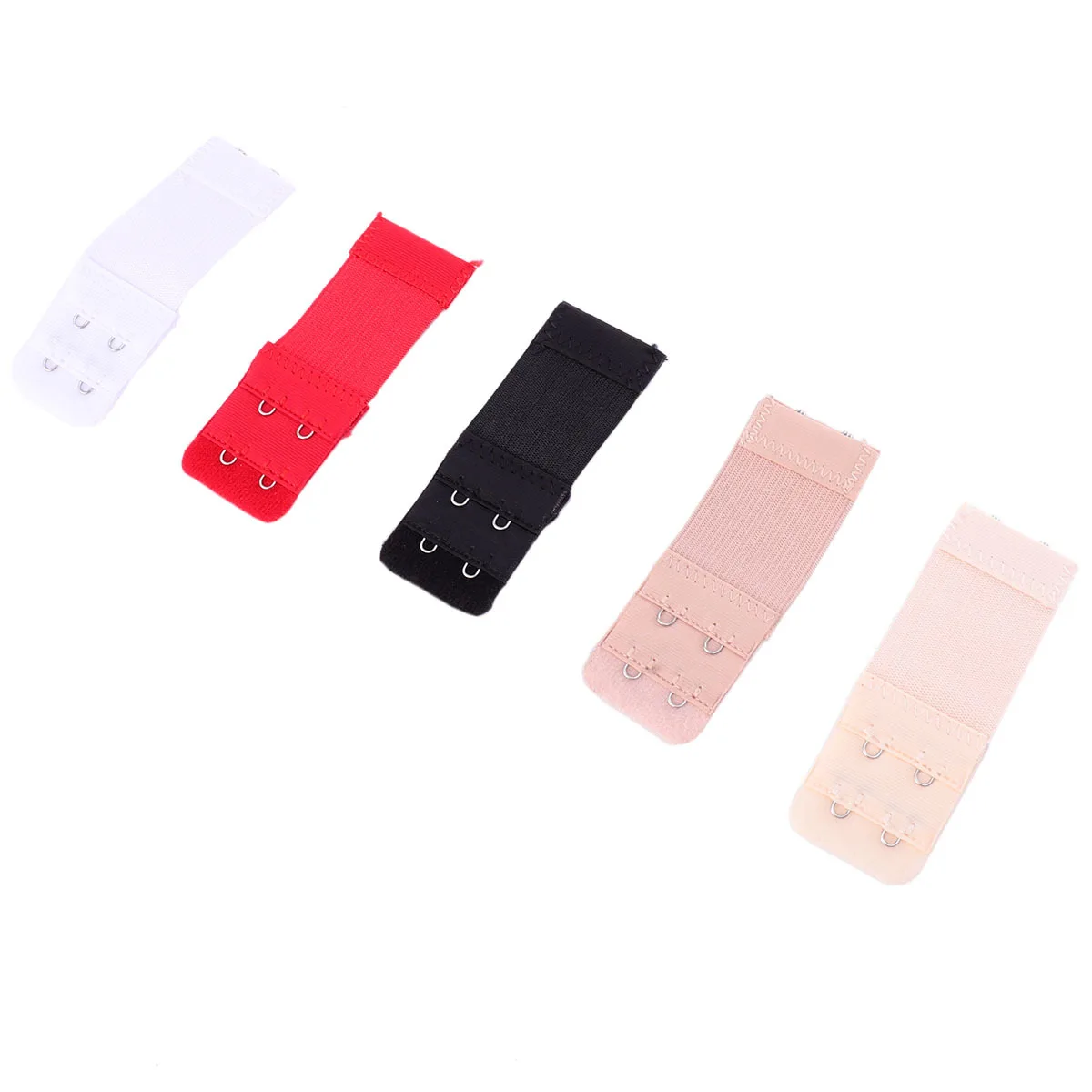 10 Stuks Beha Extenders 2 Rijen Elastisch Ondergoed Uitbreiding Gesp Voor Zwangerschap Gewicht Gain Beha Sluiting Haak Accessoire