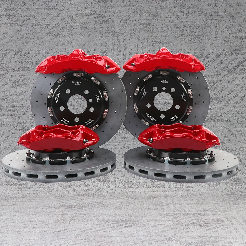 ICOOH Brake Kit Front ICGT6 with 380*34mm Carbon ceramic discs and CS200 Carbon ceramic brake pads For Mercedes-Benz G63AMG