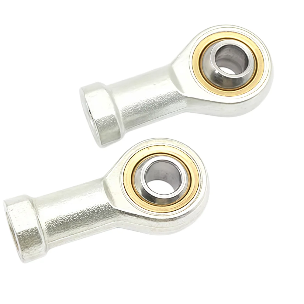 Rod End Joint Fish Eye Bearing Inner Tooth SI5 6 8 10 12 14 16 18 20T/K Double Sided Threaded Screw for Engineering Applications