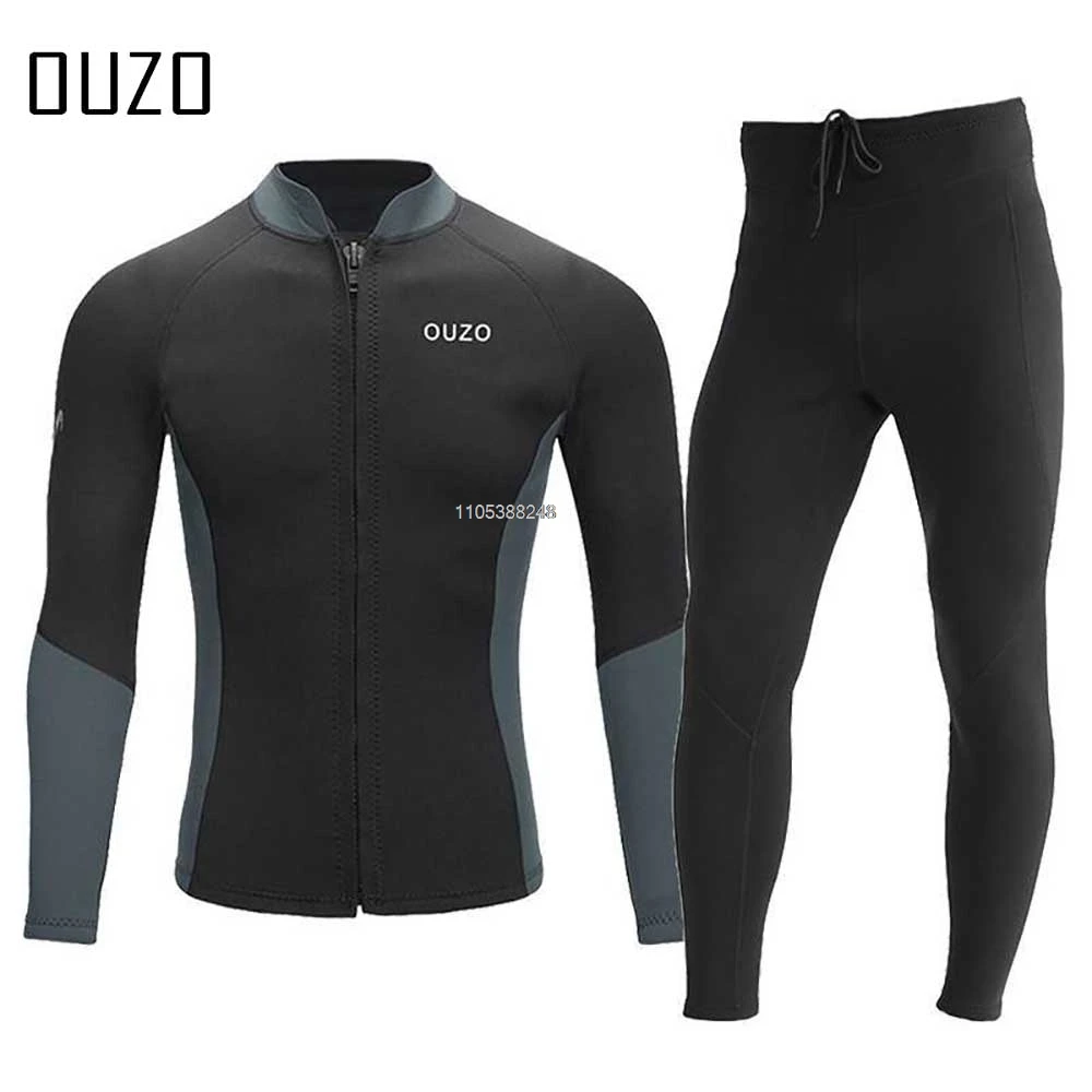 1.5mm Neoprene Wetsuits for Men Women Wetsuit Surf Suits Pant Top Swimsuits Diving Suit Surfing Scuba Diving Kayaking Swimwear 