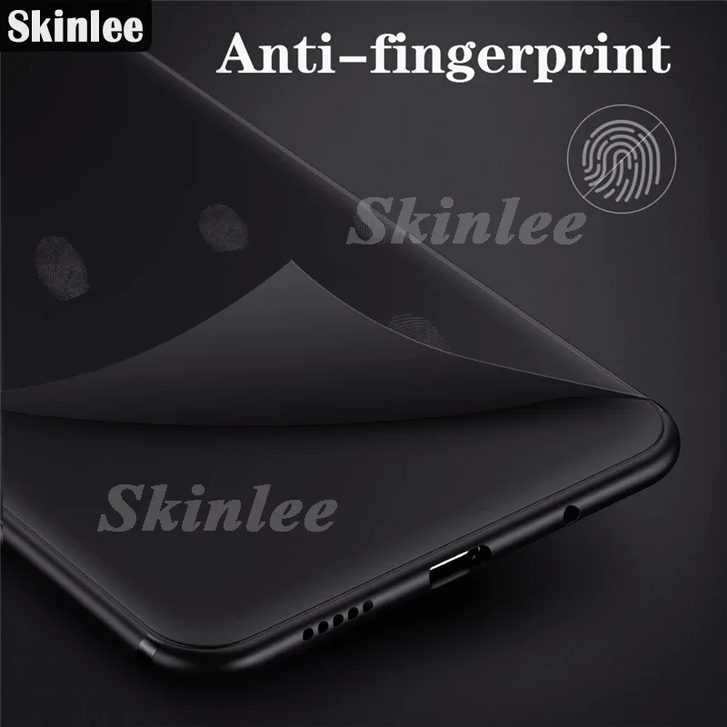 Skinlee Case For Motorola Edge 40 Neo 5G Handsome Mirror Logo Matte Shockproof Soft Shell For Moto Edge 40 Pro G34 Phone Cover