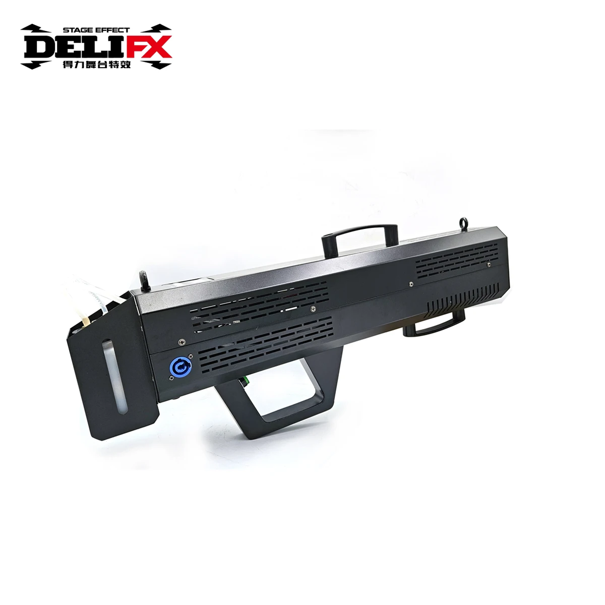 1500W RGB Cannon Jet Music Festival Party Night Club Hand Held Fog gu n Steam Smoke Generator Porta ble DJ Cryo Smoke Shooter