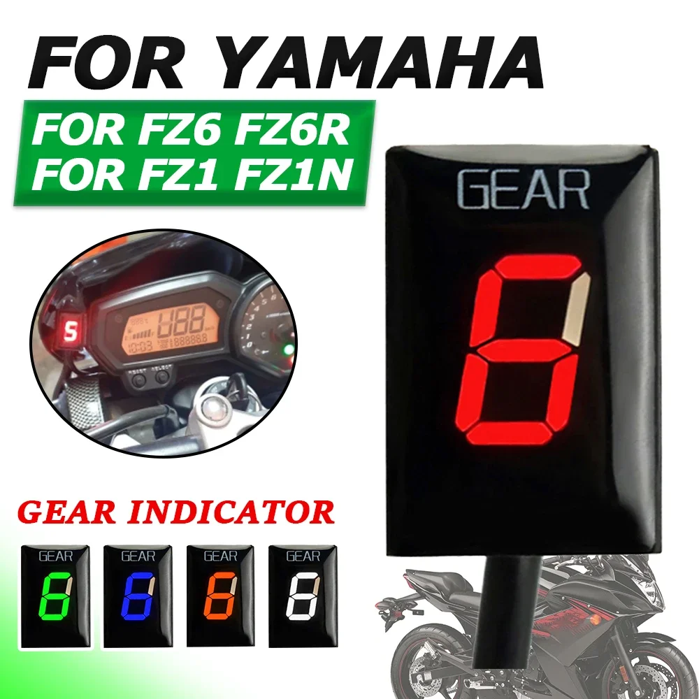 

New for Yamaha FZ1 FZ1N FZ6 FZ1S FZ1 1N 1S FZ6 S2 FZ6R FZ Motorcycle accessories Gear indicator ECU mounting speed gear display