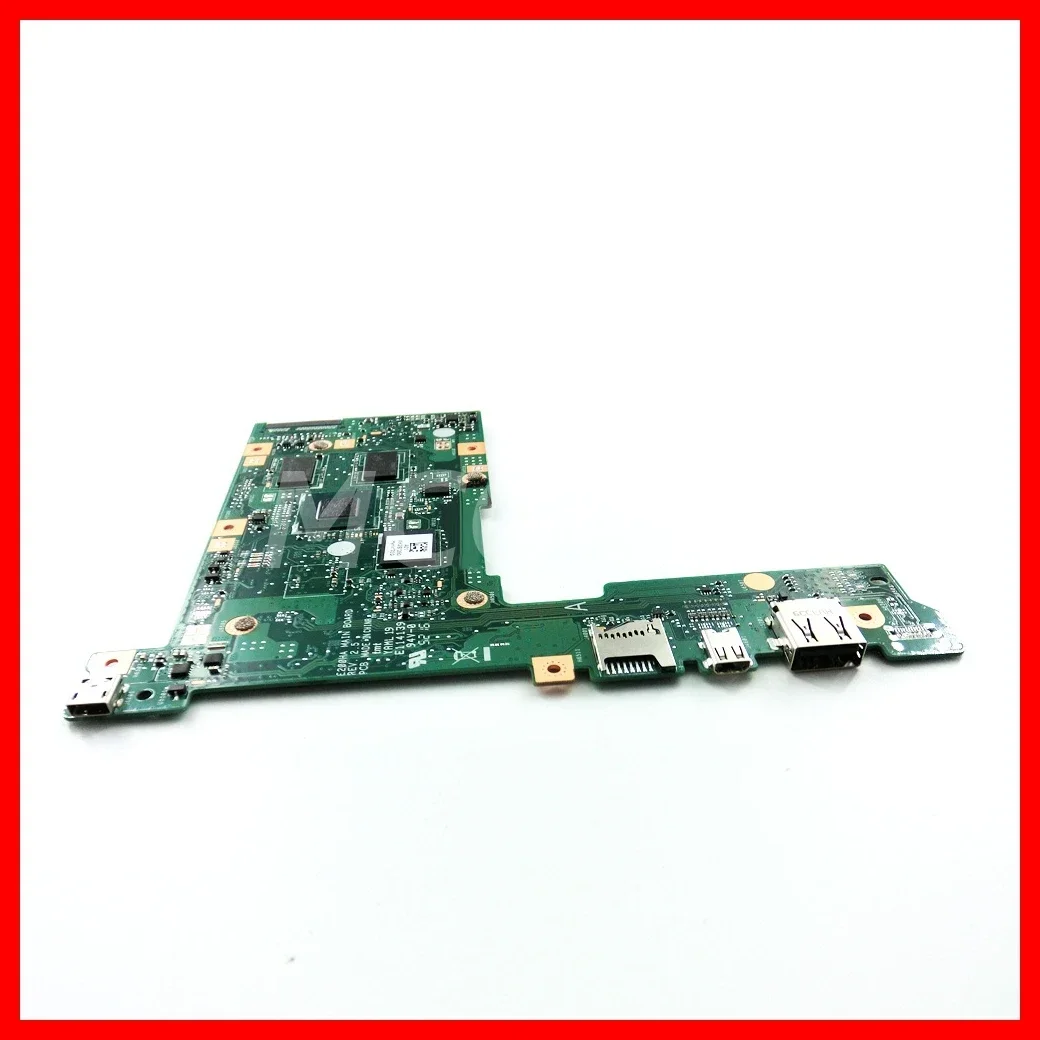 E200HA Mainboard For ASUS E200H E200HA E200HAN Laptop Motherboard With Z8300 CPU 2GB/4GB RAM 32GB/128GB SSD 100% Tested OK