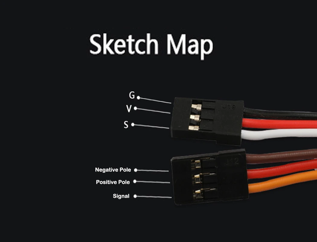 9g TS90MD engranaje de dirección de simulación de engranaje de Metal 90/180/270 grados ángulo controlable Micro servomotor conjunto para aviones RC