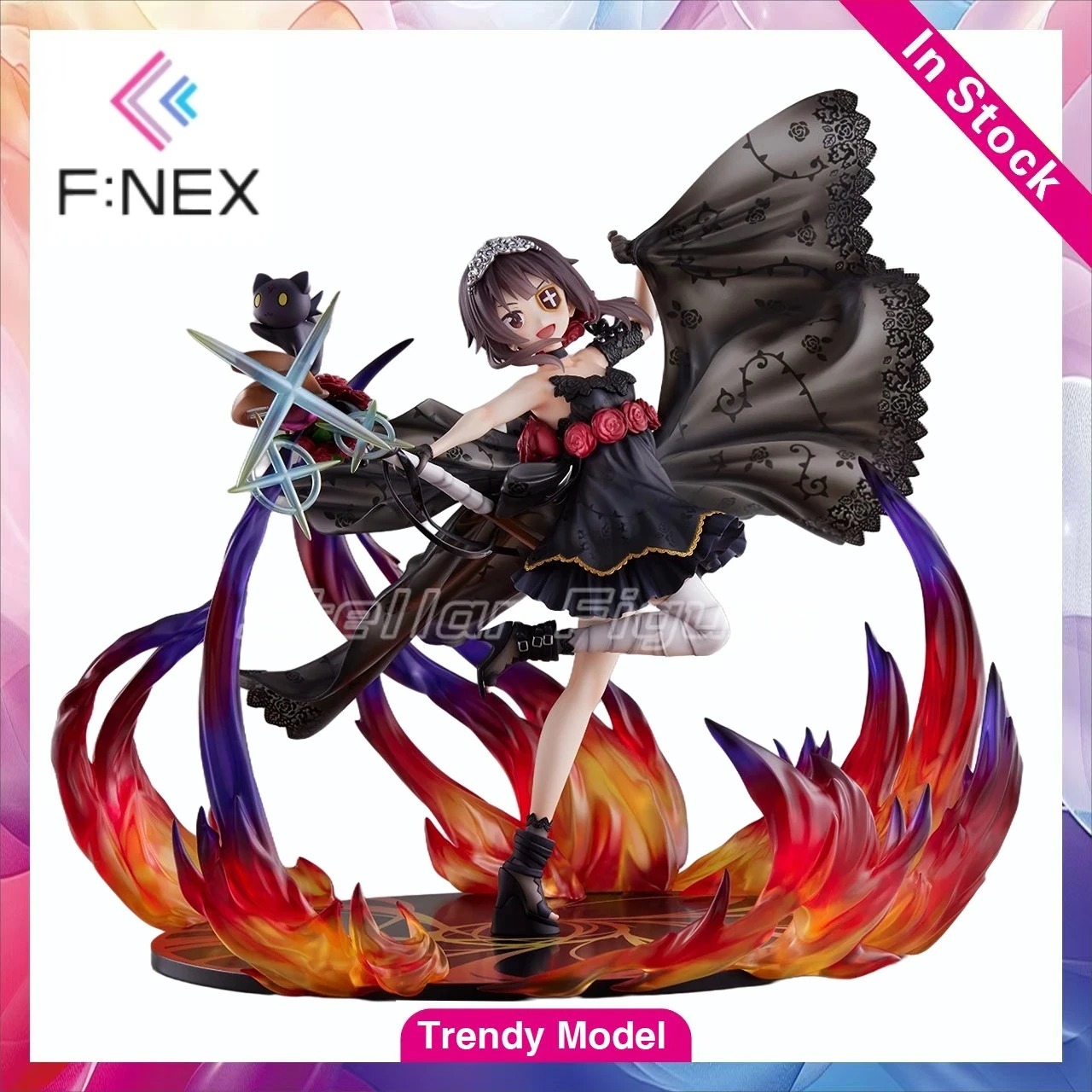 

【TM】В наличии F:NEX Blessings for A Wonderful World Мегумин, фигурка 1/7, модель, игрушка, подарок, коллекционный предмет, украшение