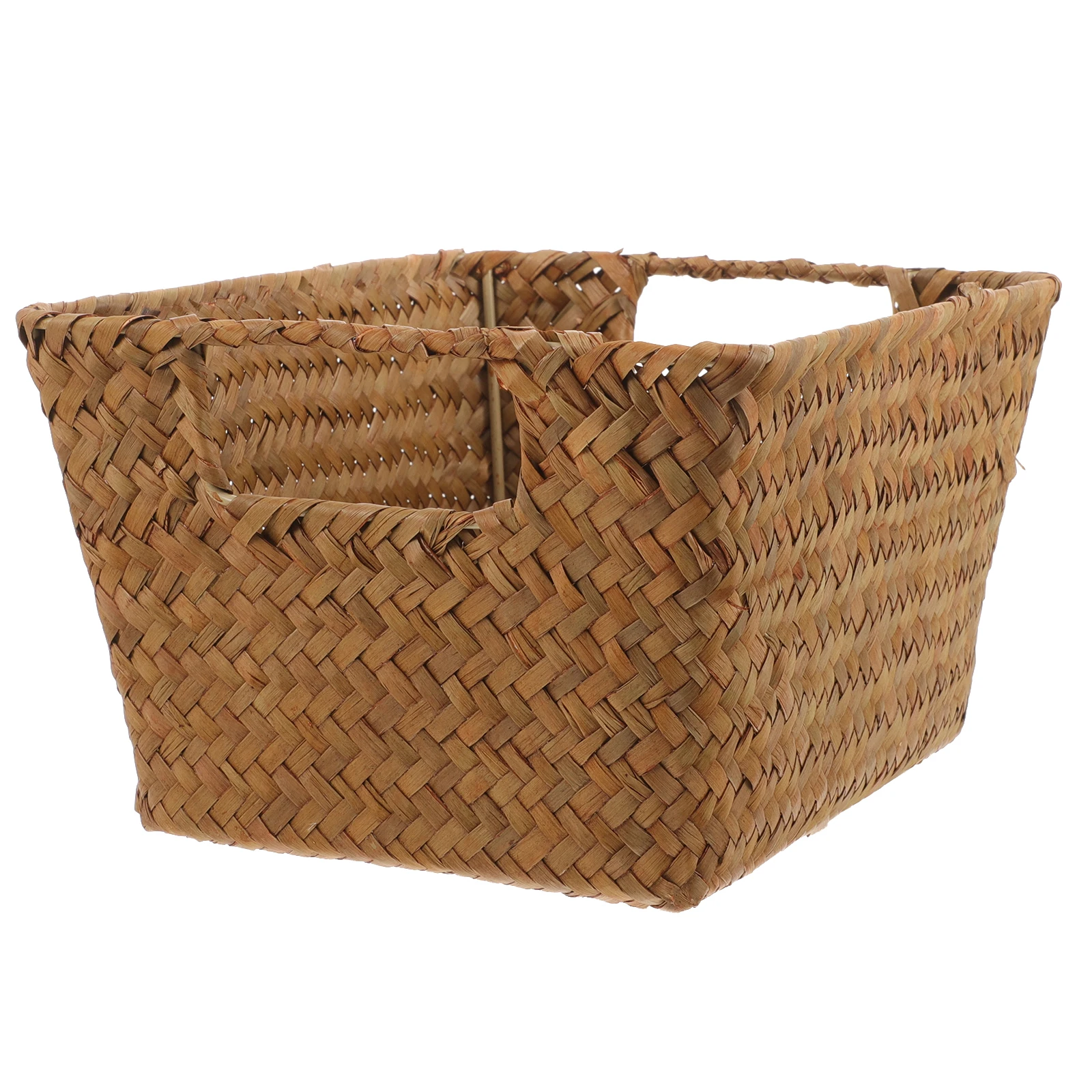 

Straw Snack Storage Basket Woven Baskets Living Room Coffee Table Vegetable ganizer Remote Control Phone Bedside Color