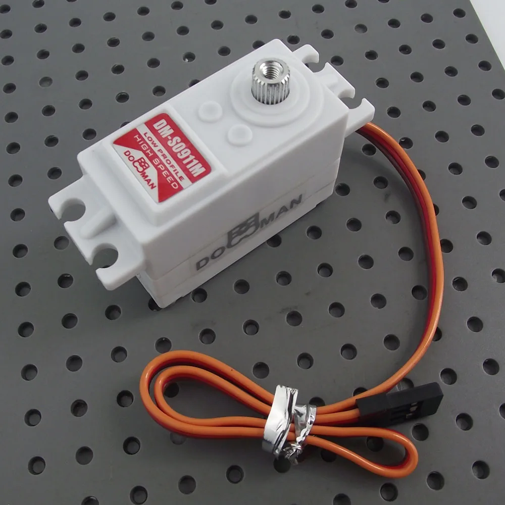 DORCRCMAN DM-S0911M 9kg Servo Digital Metal Gear Core Motor Servos 4.8-7.4V para Controle Remoto Acessórios de Robô de Carro