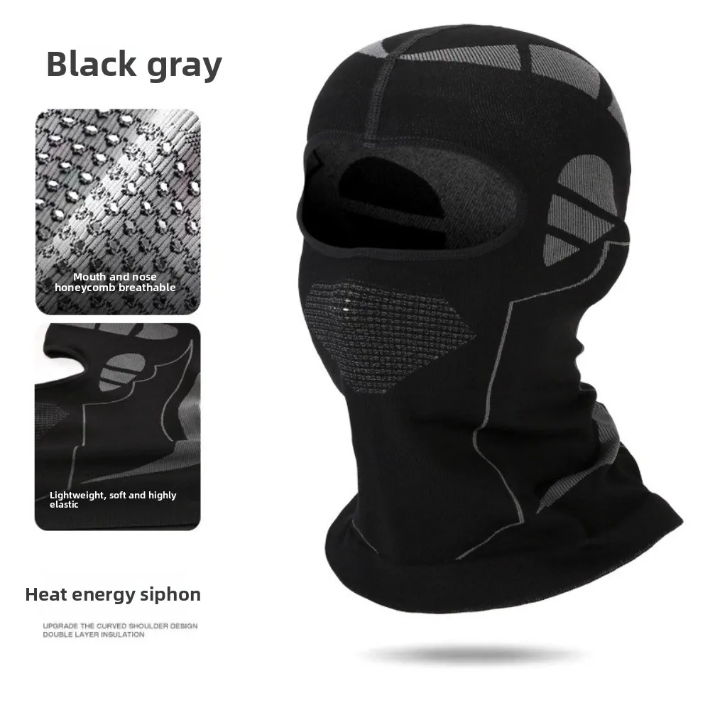 Outdoor Breathable Motorcycle Balaclava Face Cover High Stretchy Cold Weather Helmet Hood Cycling Bike Scarf Winter Ski 4
