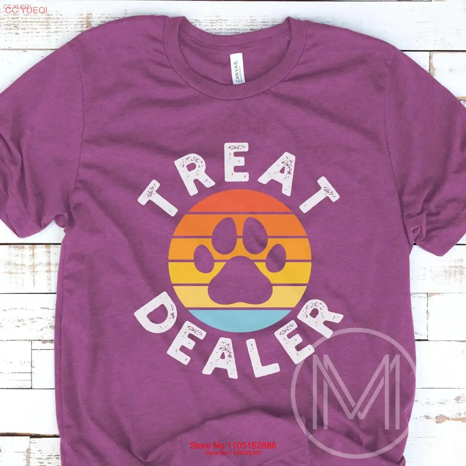 Treat Dealer T Shirt Funny Dog Lover Vintage Apparel Person Humor s for Dad Mom Mama SweaT vintage Washed Unisex
