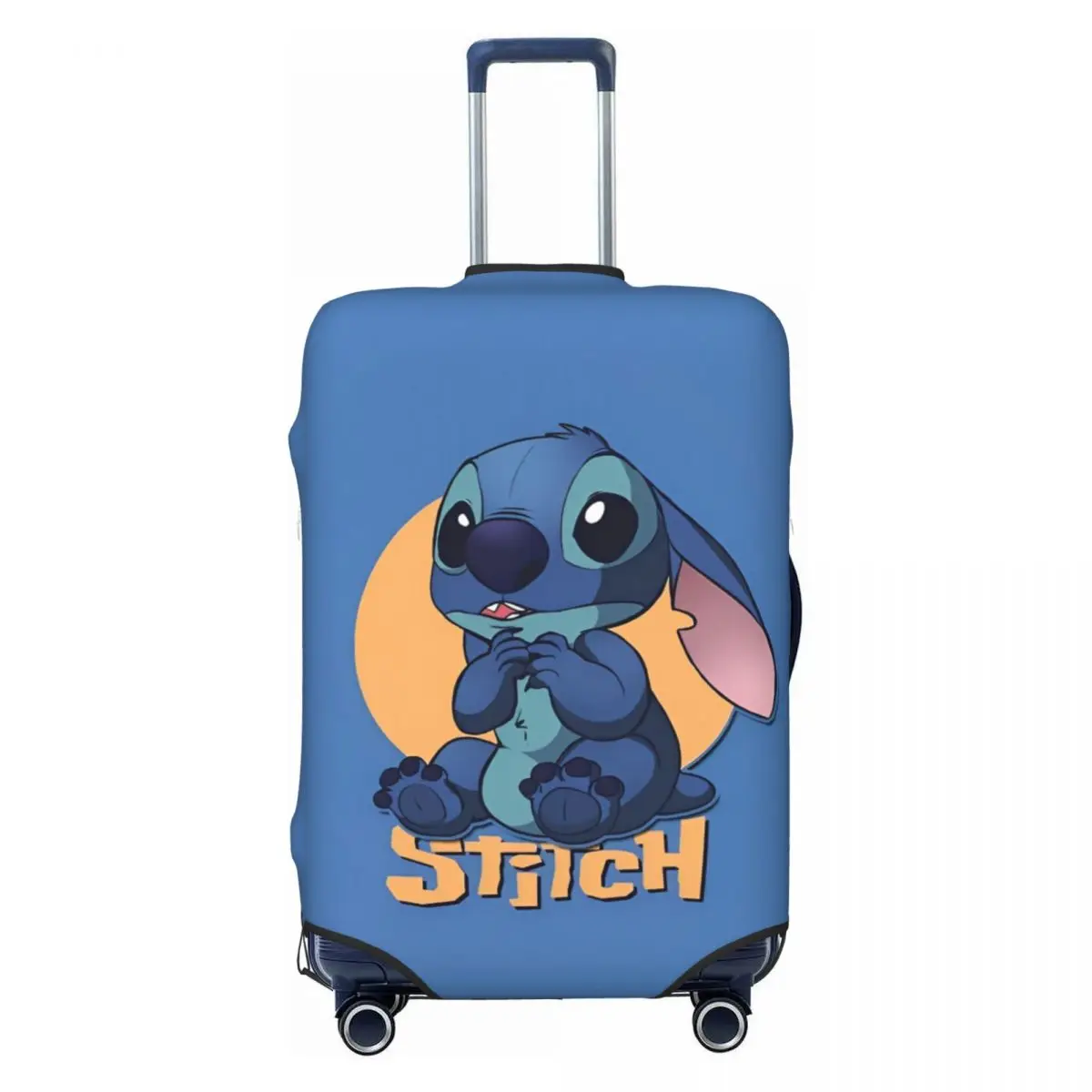 

Stitch Naughty Lovely Suitcase Cover Flight Useful Luggage Case Business Protector
