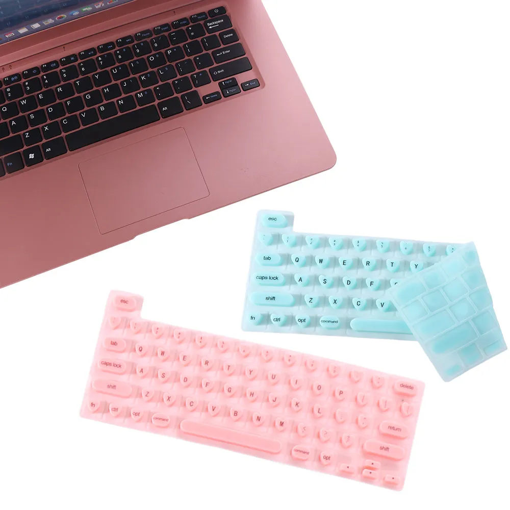 

Silicone Laptop Keyboard Film Easy Typing Convenient Keyboard Protector Cover Press Protects Manicure Keys Keycaps Nail Art